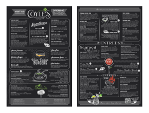 Menu Design by thulet for this project | Design: #33683712