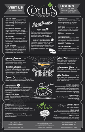 Menu Design by thulet for this project | Design: #33731127
