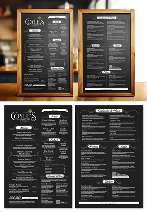 Menu Design by Impressive Designs for this project | Design: #33559294