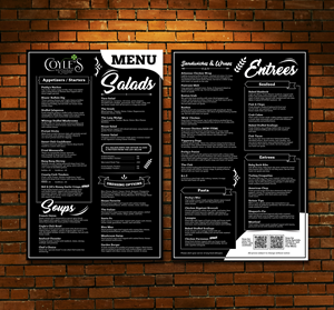 Menu Design by Dzhafir