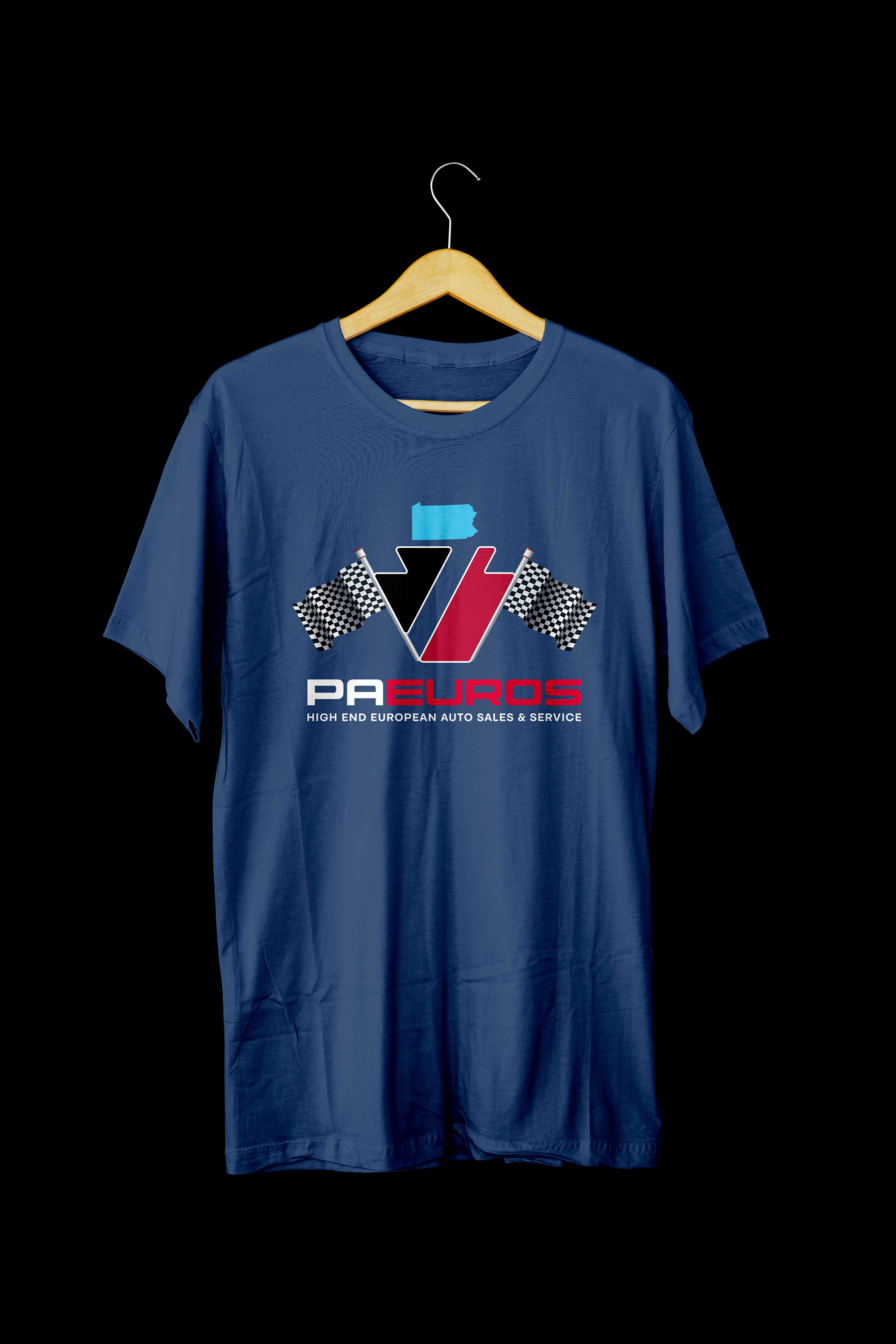 T-shirt Design by Creative D2024 for PA Euros | Design #33534258