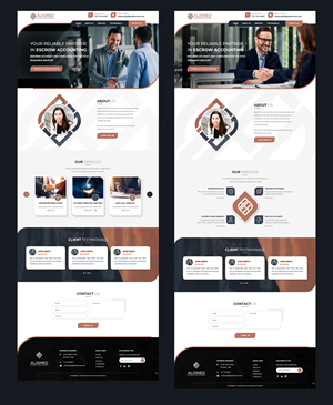 Web Design by pb for Aligned Escrow Solutions | Design: #33536378