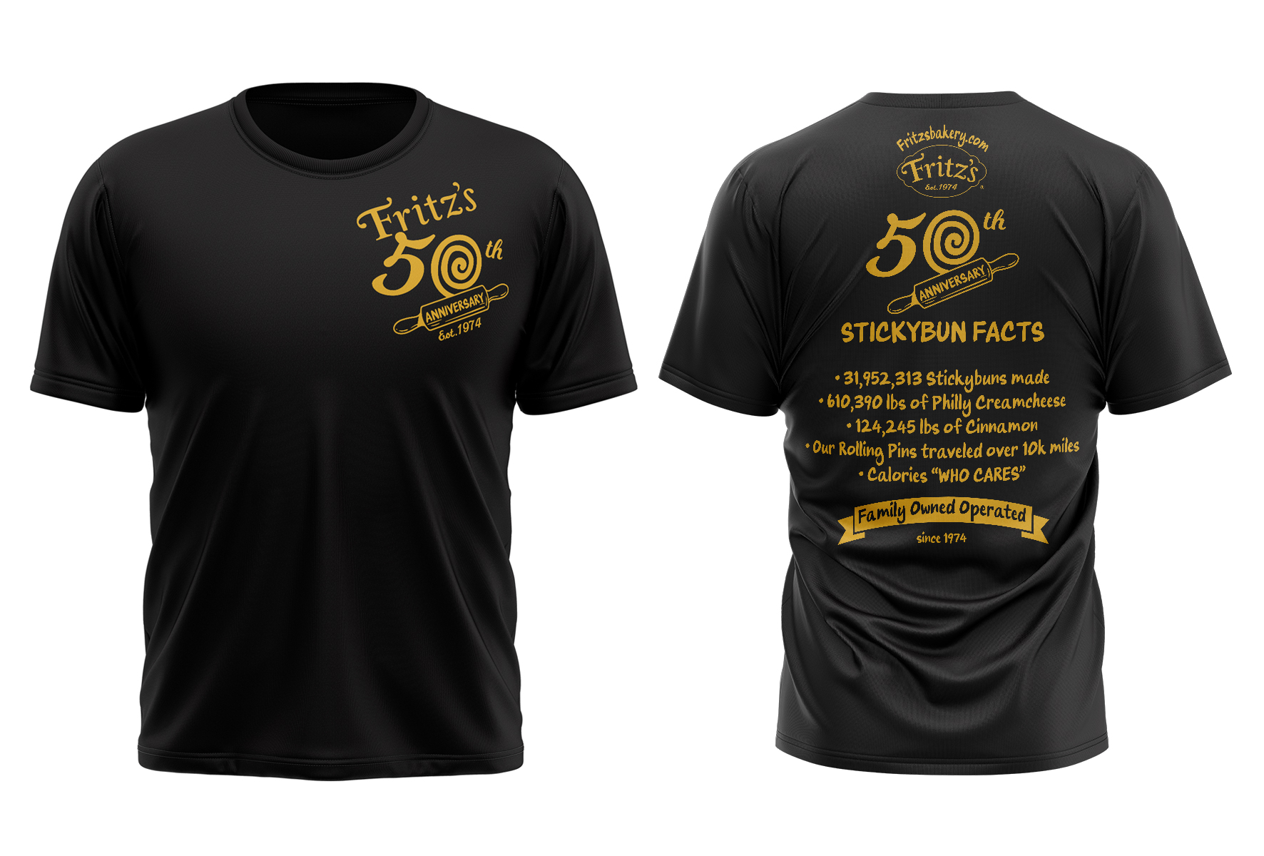 T-Shirt-Design von Sergio Coelho für Fritzs Bakery  | Design #33532927
