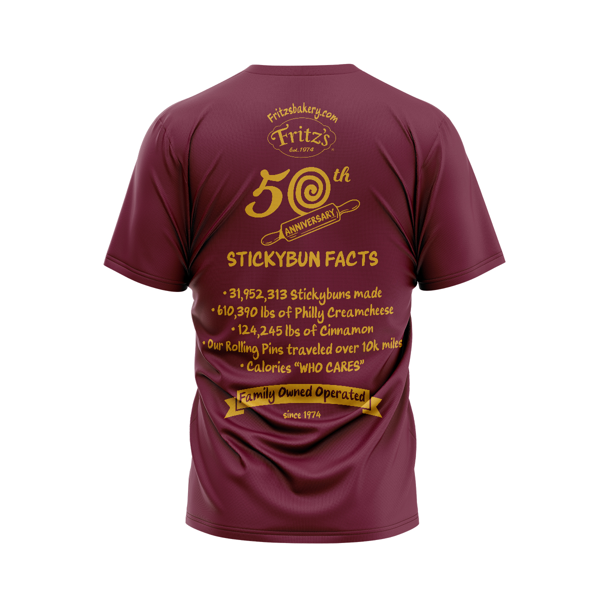 T-shirt Design by Sergio Coelho for Fritzs Bakery  | Design #33532952