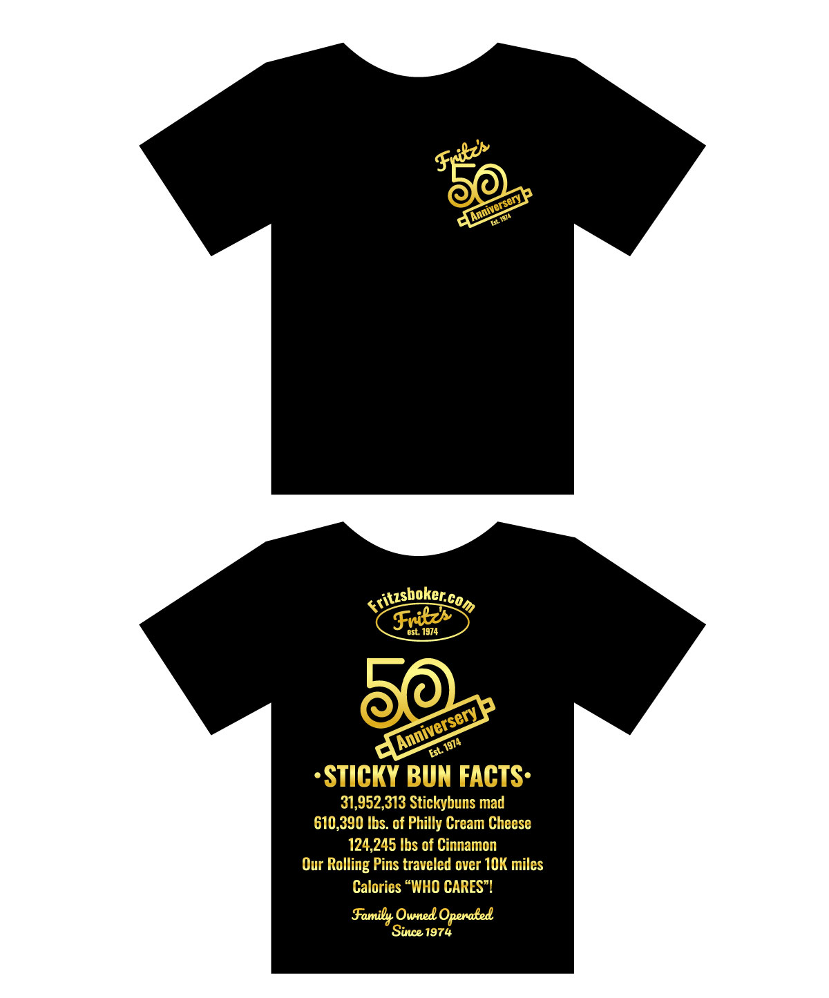 T-Shirt-Design von VirtueDesignPro für Fritzs Bakery  | Design #33531905