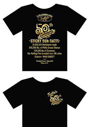 T-shirt Design by VirtueDesignPro for Fritzs Bakery  | Design: #33533530
