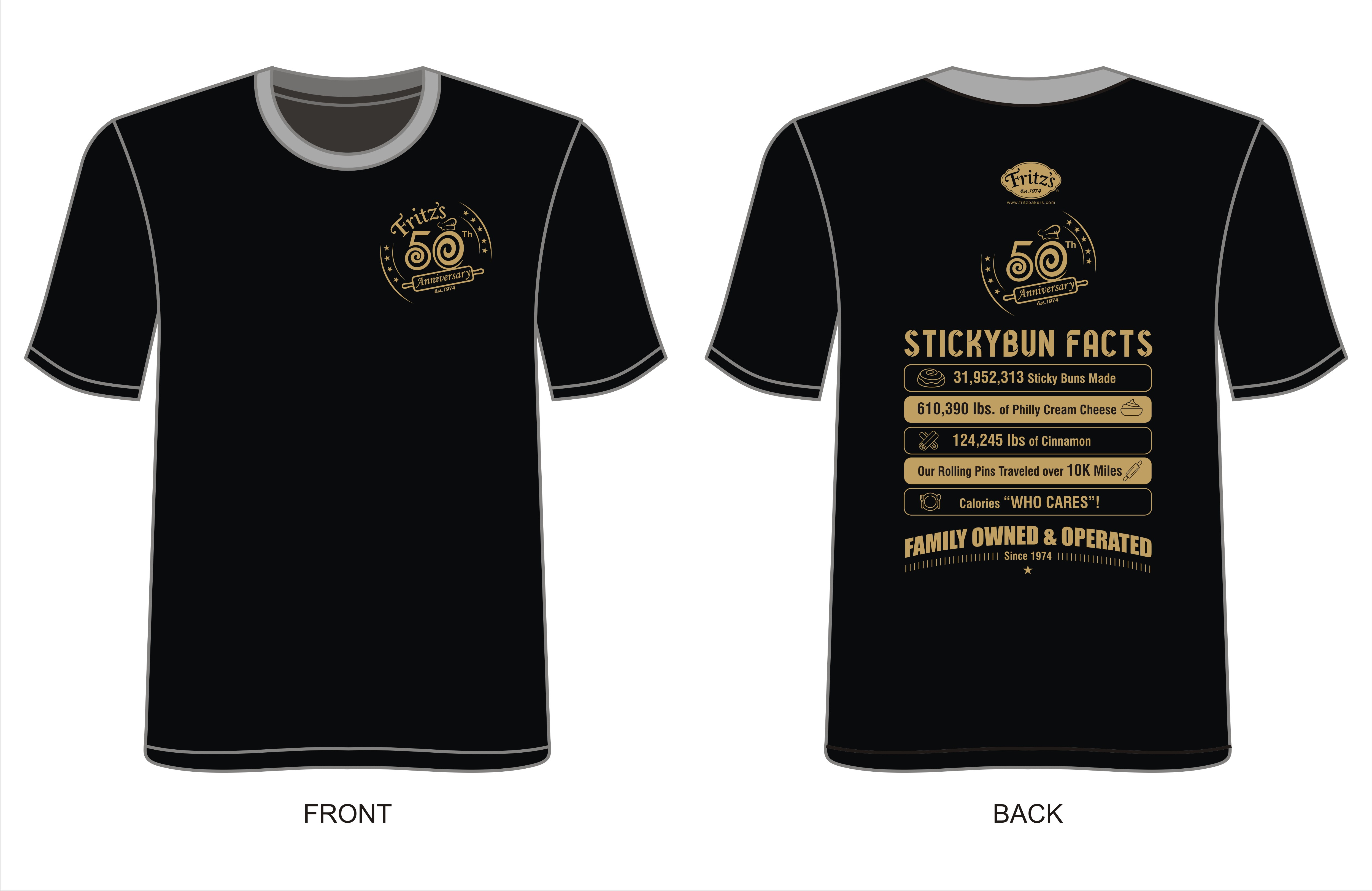 T-shirt Design by Grahpica for Fritzs Bakery  | Design #33532022