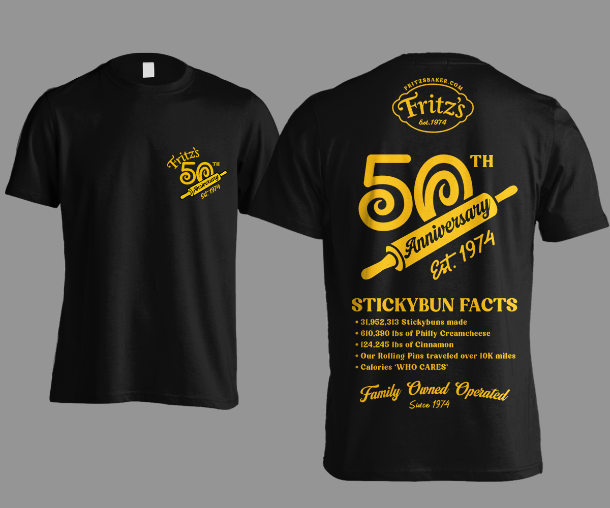 T-Shirt-Design von Andi Yan für Fritzs Bakery  | Design #33535541
