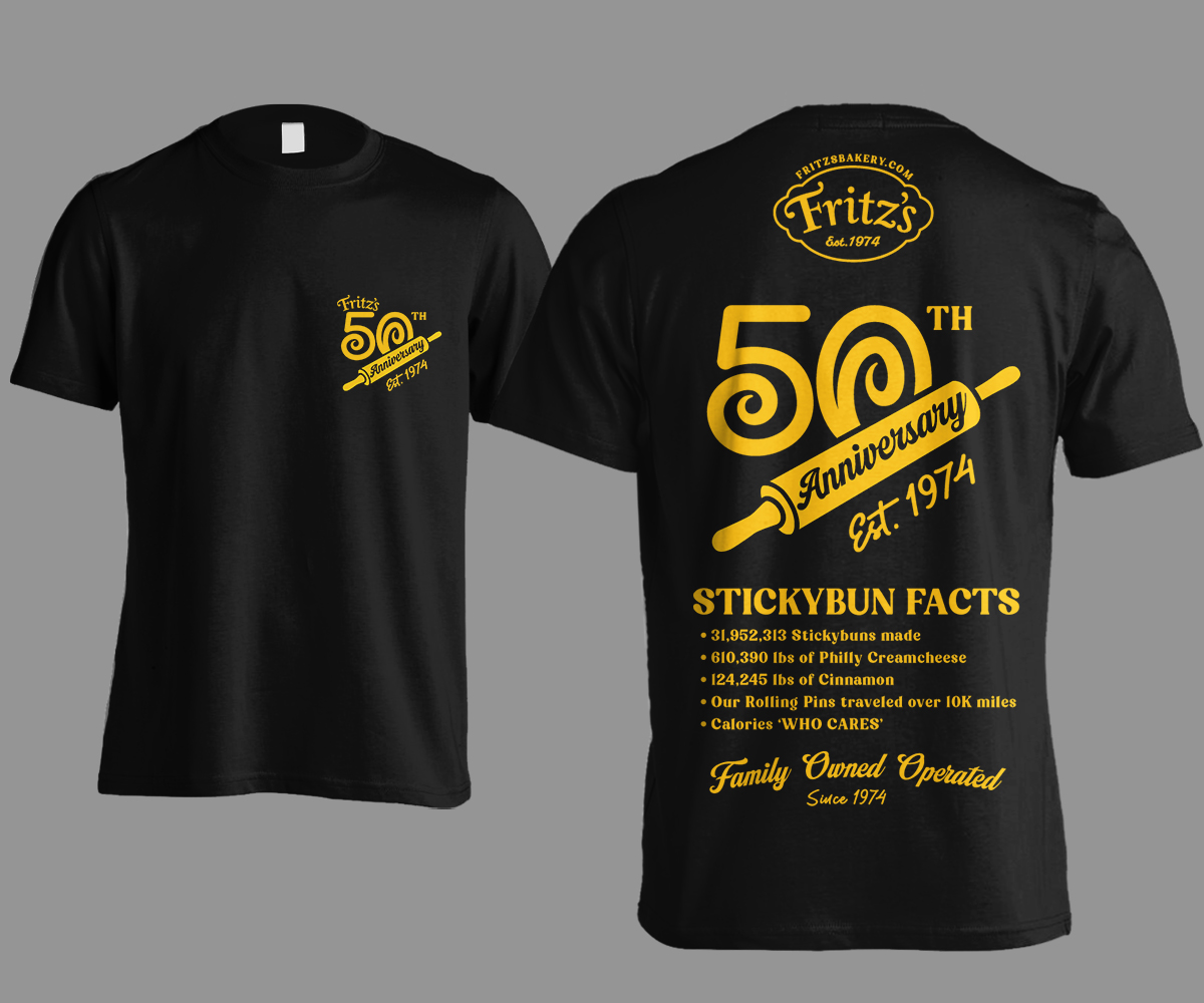 T-shirt Design by Andi Yan for Fritzs Bakery  | Design #33541945