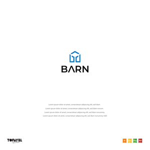 Diseño de Logo por Tofayel Ahmed Nasim para NBR GROUP | Diseño: #33540383