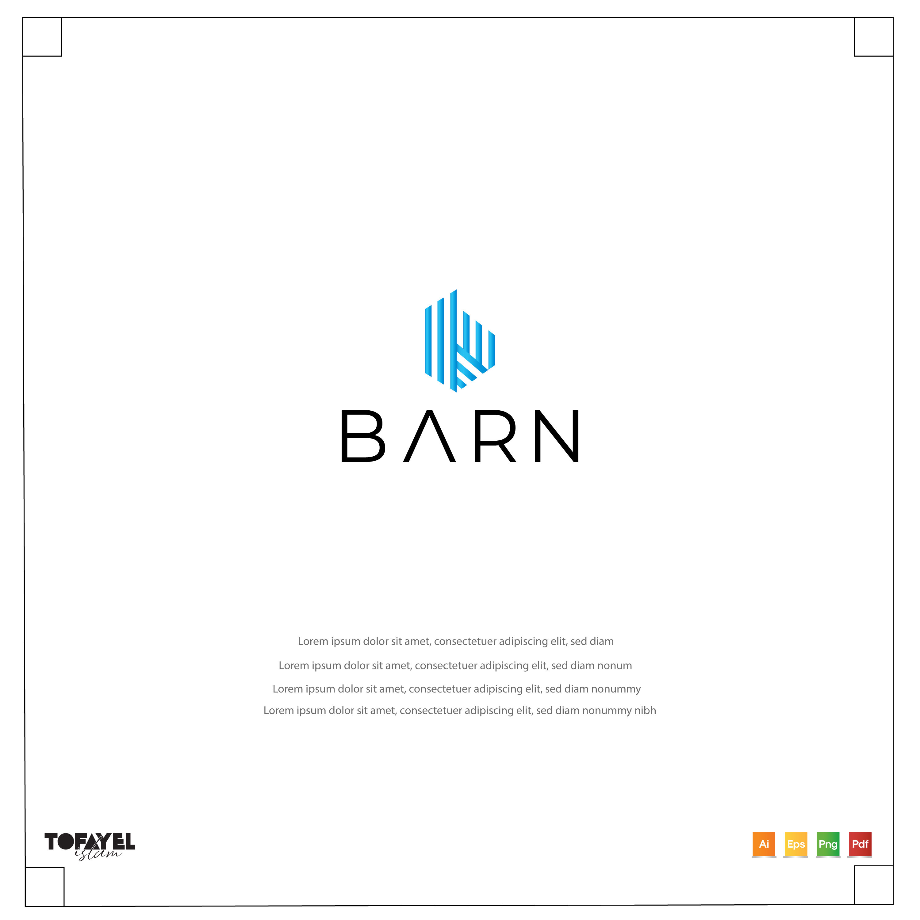 Logo Design by Tofayel Ahmed Nasim for NBR GROUP | Design #33545407