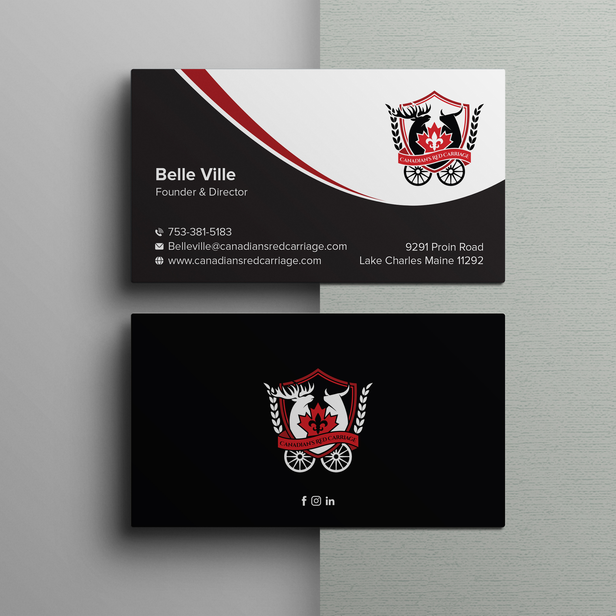 Business Card Design by Bikash Das for this project | Design #33543726