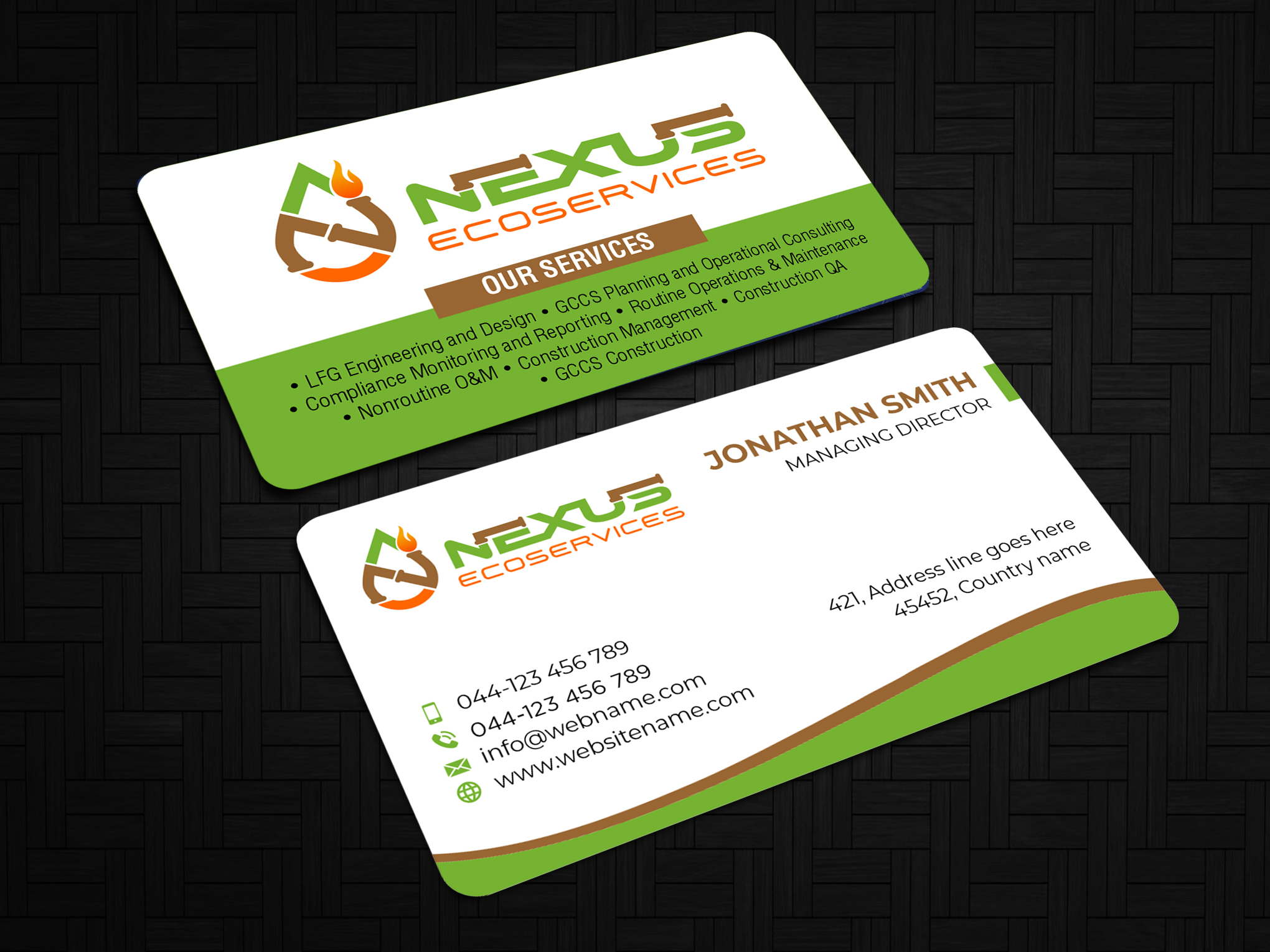 Diseño de Tarjeta de Presentación por freelancer75 para este proyecto | Diseño #33536806