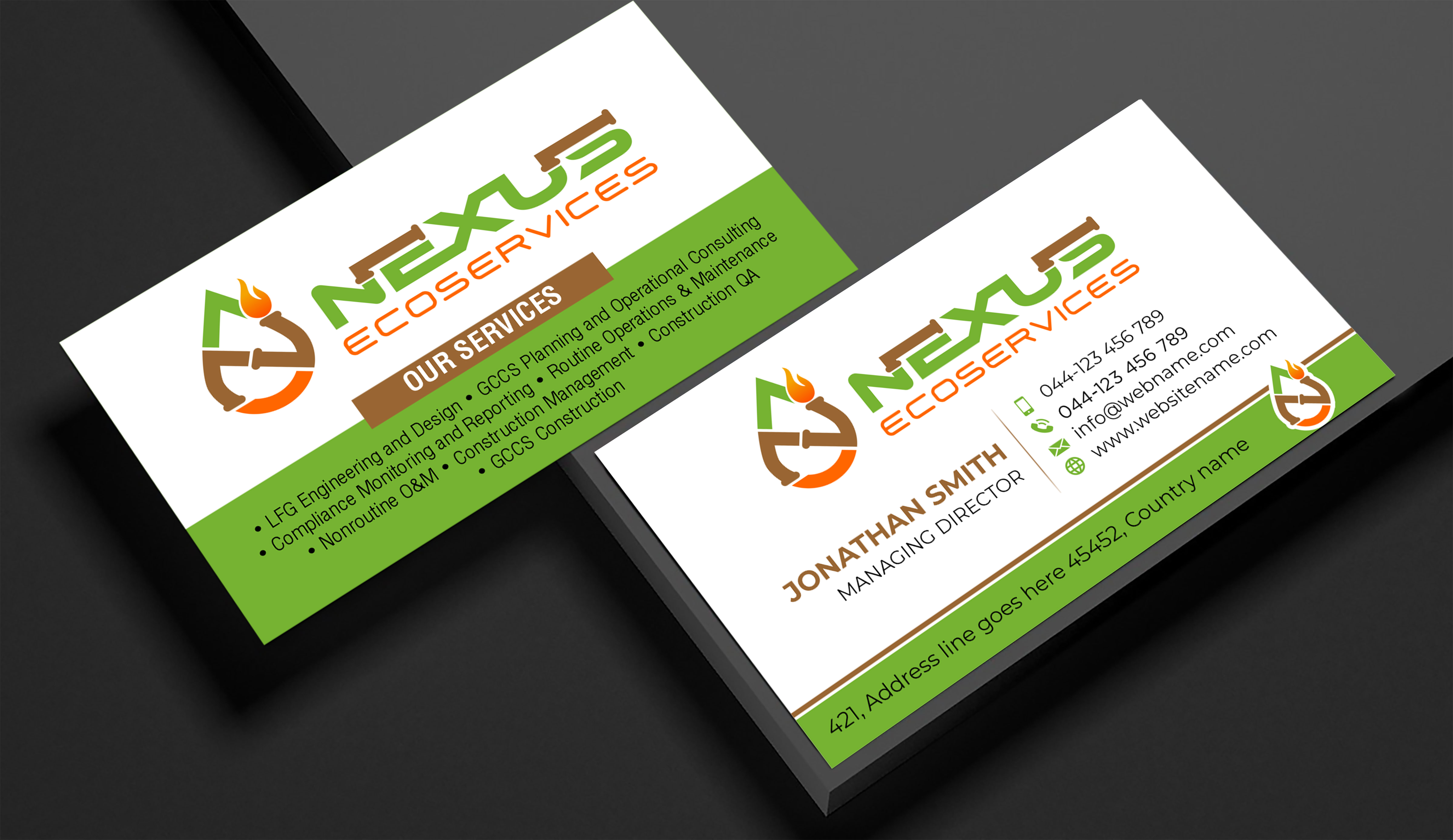 Business Card Design by designer1975 for this project | Design #33536835