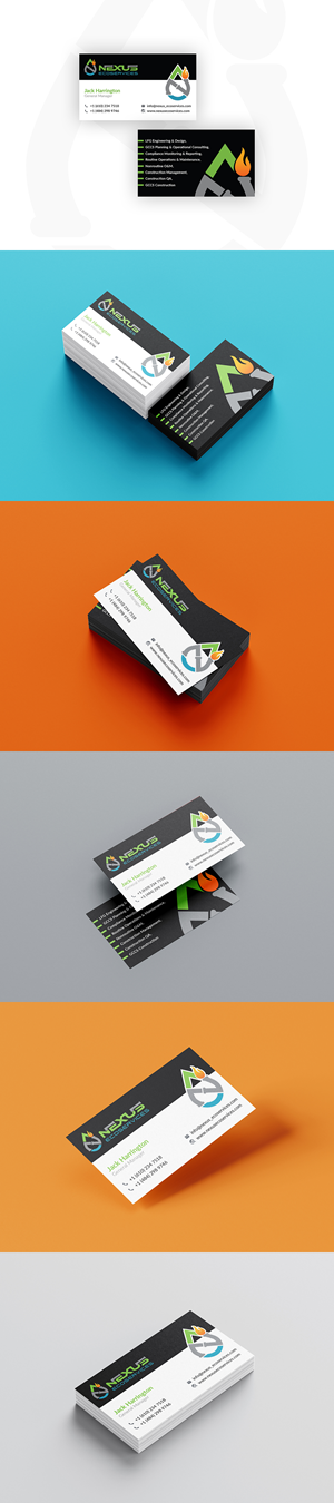 Business Card Design by Muhammad Ali Hashmi