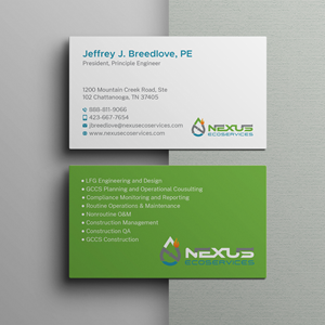 Business Card Design by Bikash Das for this project | Design: #33558208