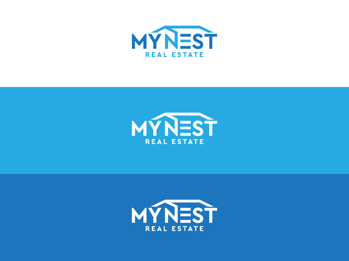 Logo Design by 439 Creations for My Nest Real Estate | Design #33543664