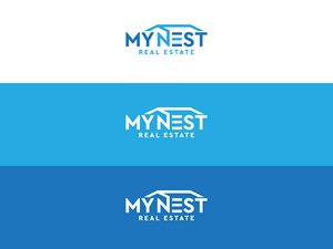 Logo Design by 439 Creations for My Nest Real Estate | Design: #33543664