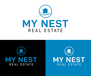 Logo Design by Kavth for My Nest Real Estate | Design: #33576295