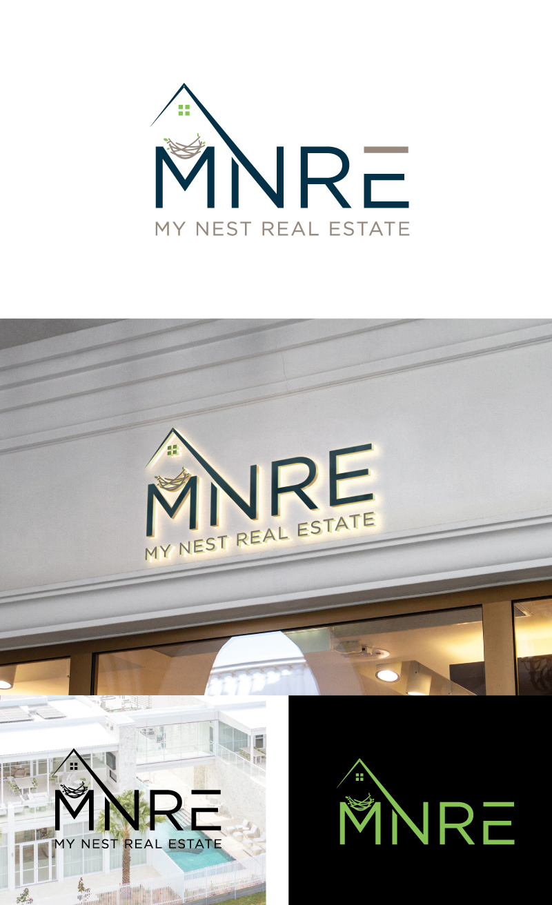 Logo Design by SK art_pro for My Nest Real Estate | Design #33547252