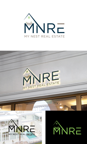 Logo Design by SK art_pro for My Nest Real Estate | Design: #33547252