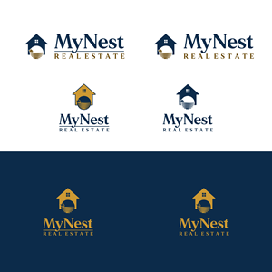 Logo Design by Heksa sigita for My Nest Real Estate | Design: #33571217