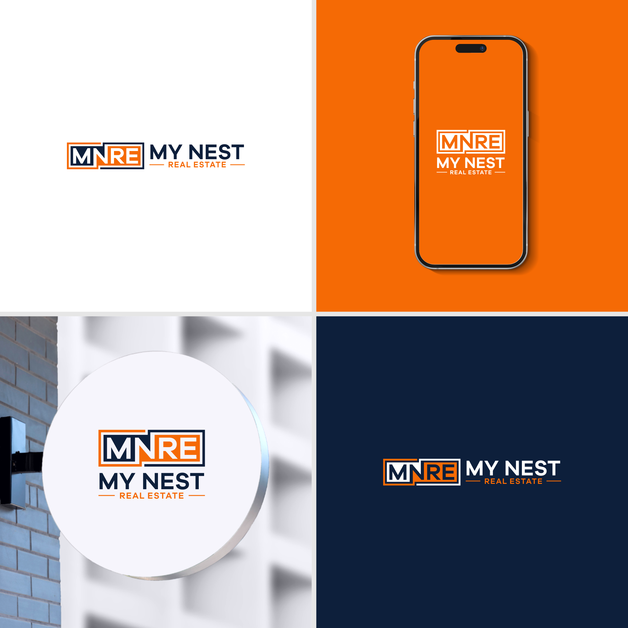 Logo Design by Royco for My Nest Real Estate | Design #33541198