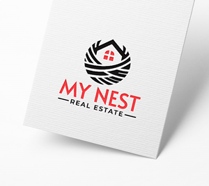 Logo Design by InkPilot_Studio™ for My Nest Real Estate | Design: #33545657