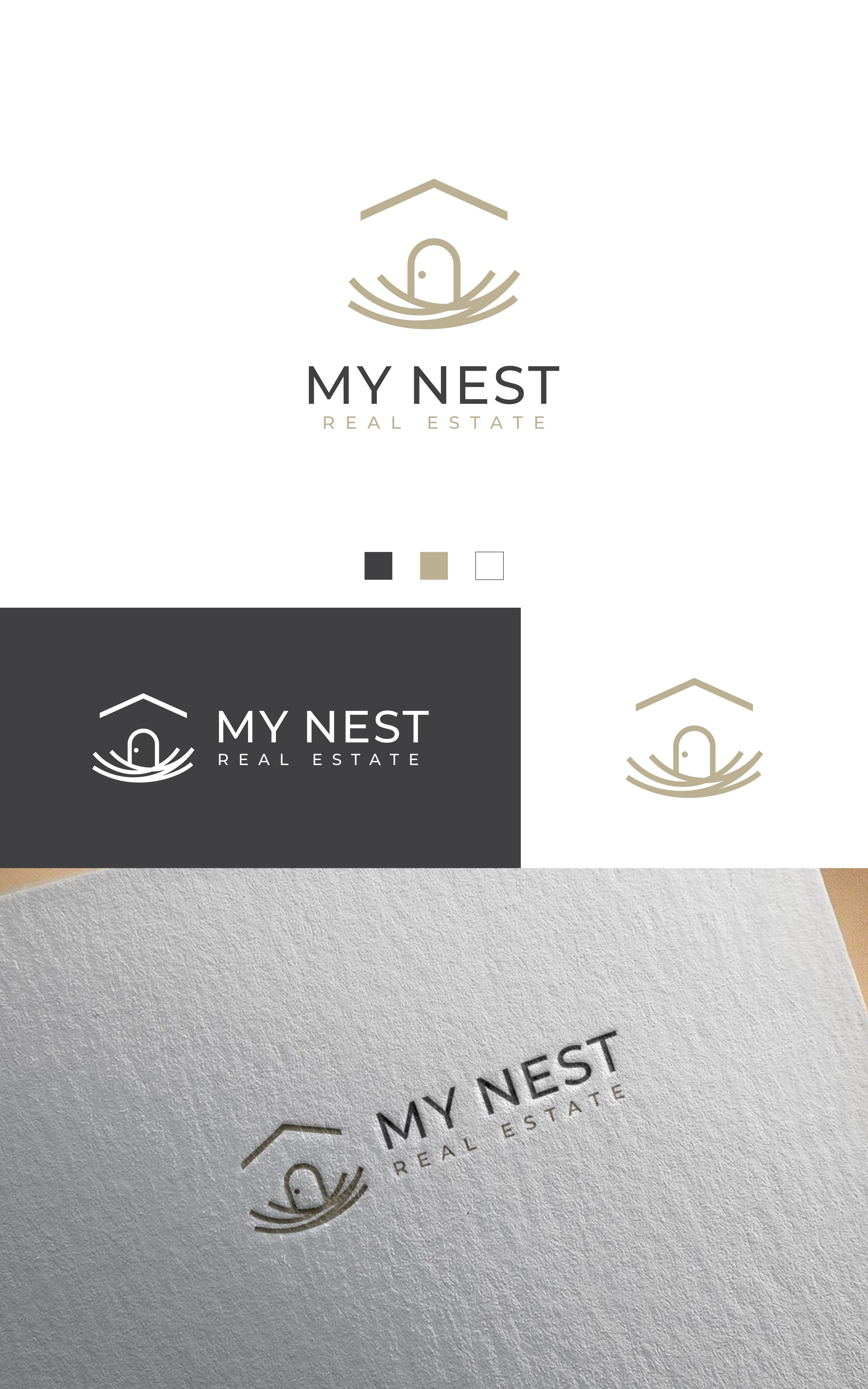 Logo Design by Dell_a.Design for My Nest Real Estate | Design #33541609
