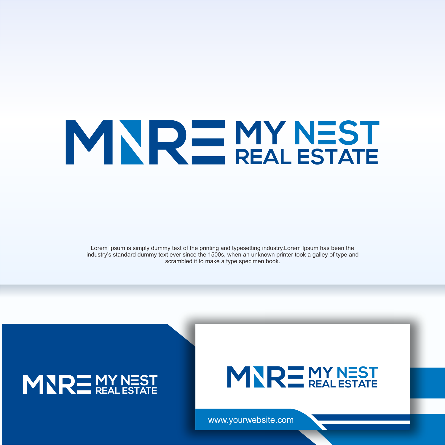 Logo Design by Apache Kretek for My Nest Real Estate | Design #33545448