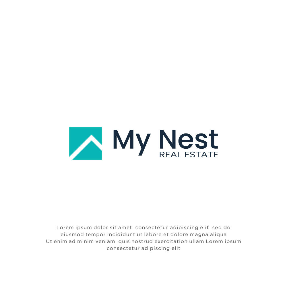 Logo Design by o_q for My Nest Real Estate | Design #33590094