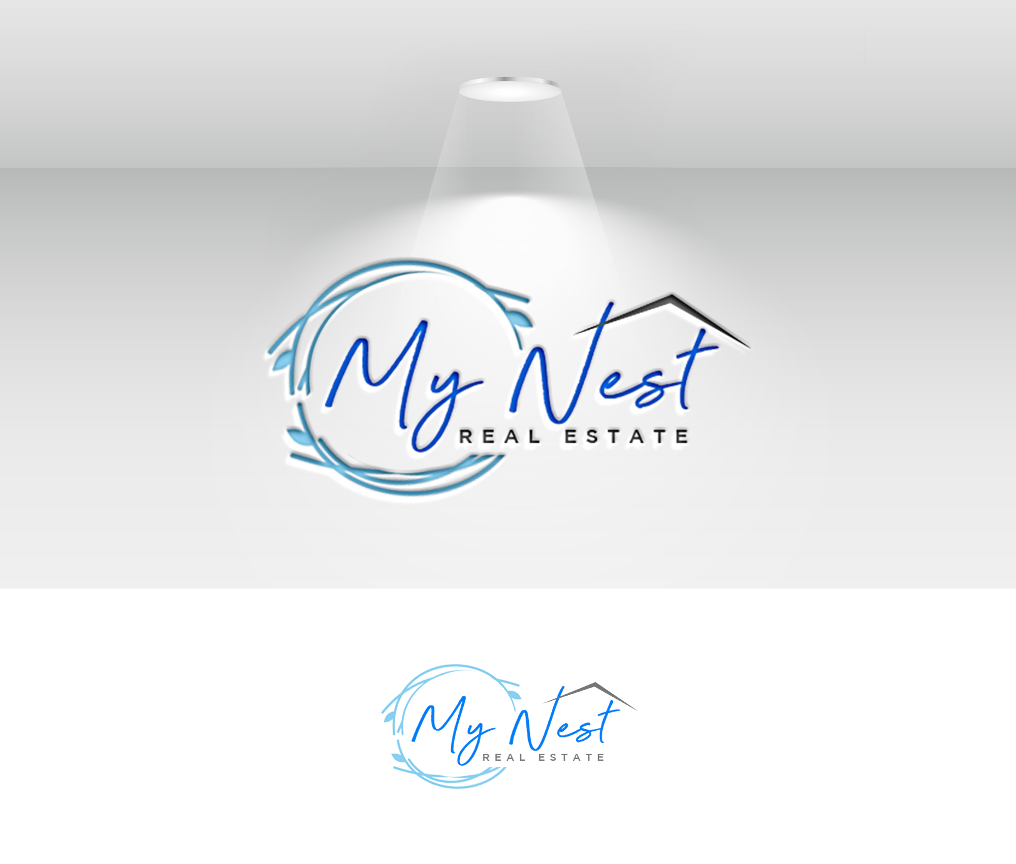 Logo Design by Noor Ezz for My Nest Real Estate | Design #33569328