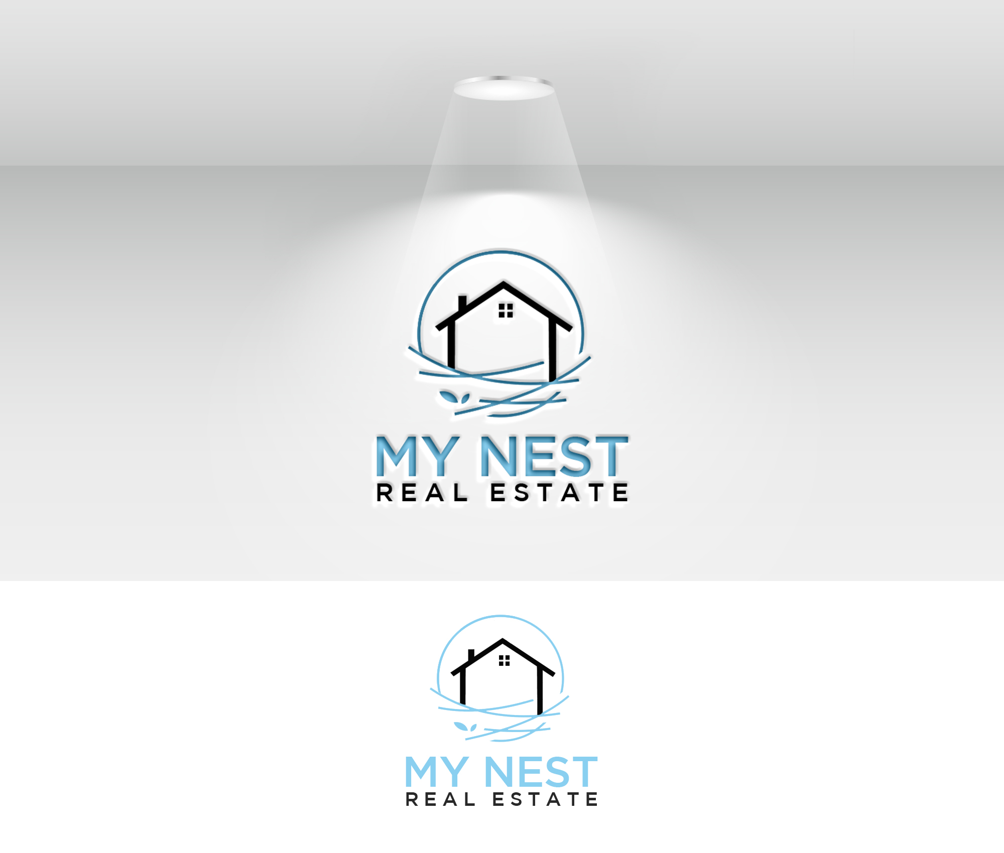 Logo Design by Noor Ezz for My Nest Real Estate | Design #33569341