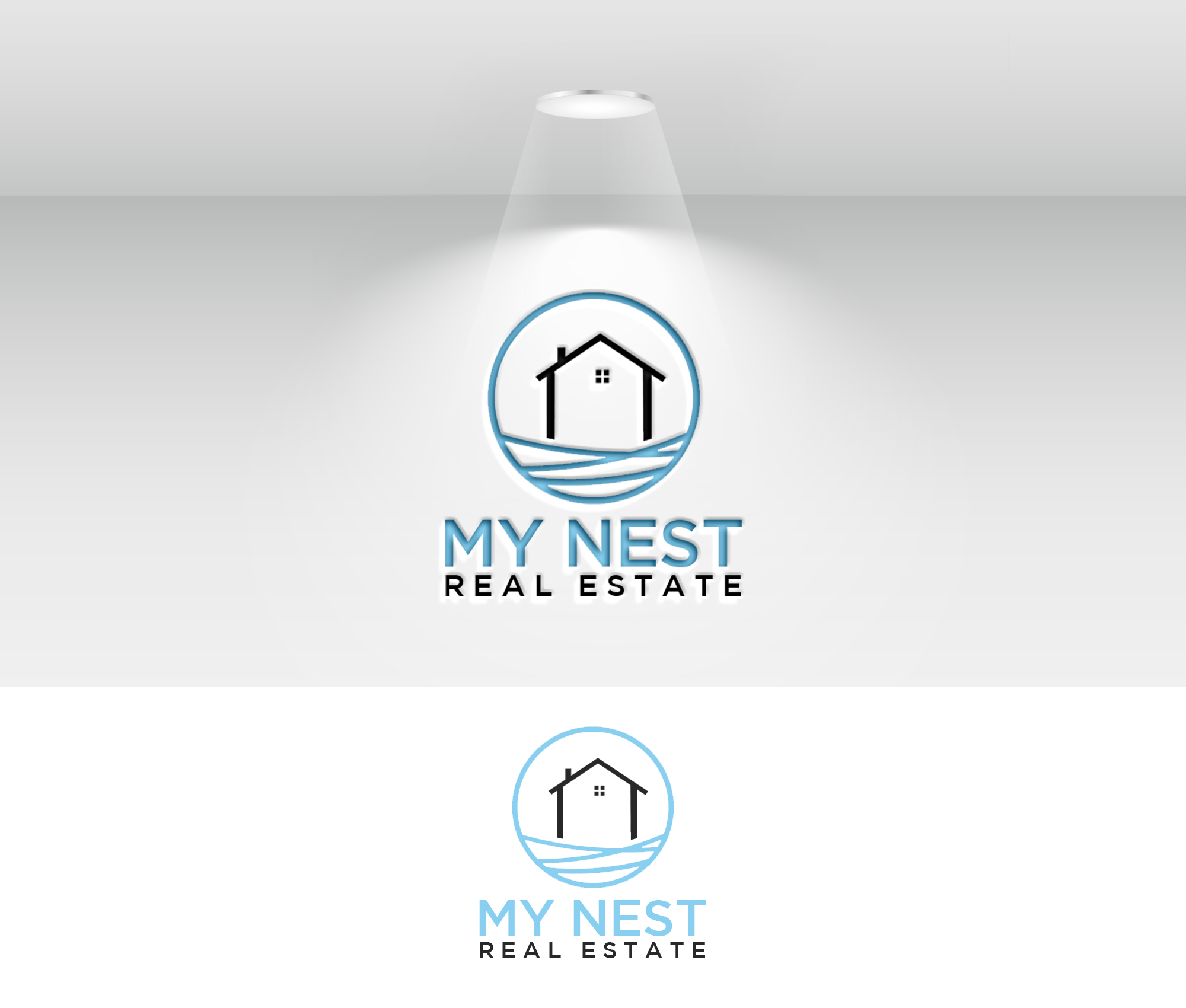 Logo Design by Noor Ezz for My Nest Real Estate | Design #33569357