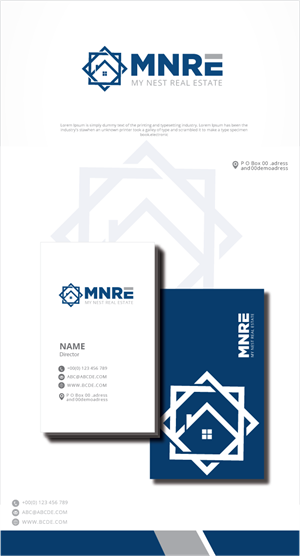 Logo-Design von zebronicgraphic für My Nest Real Estate | Design: #33544214