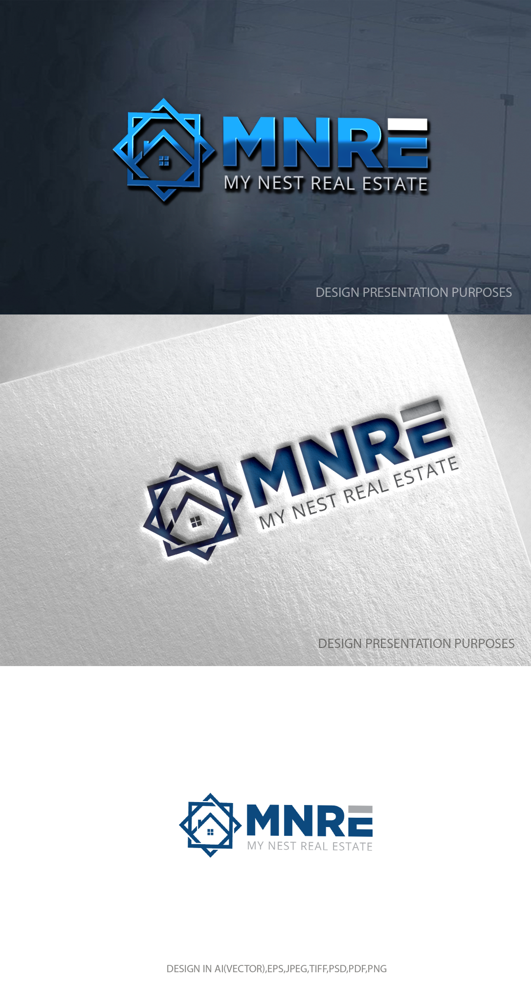 Logo-Design von zebronicgraphic für My Nest Real Estate | Design #33544215