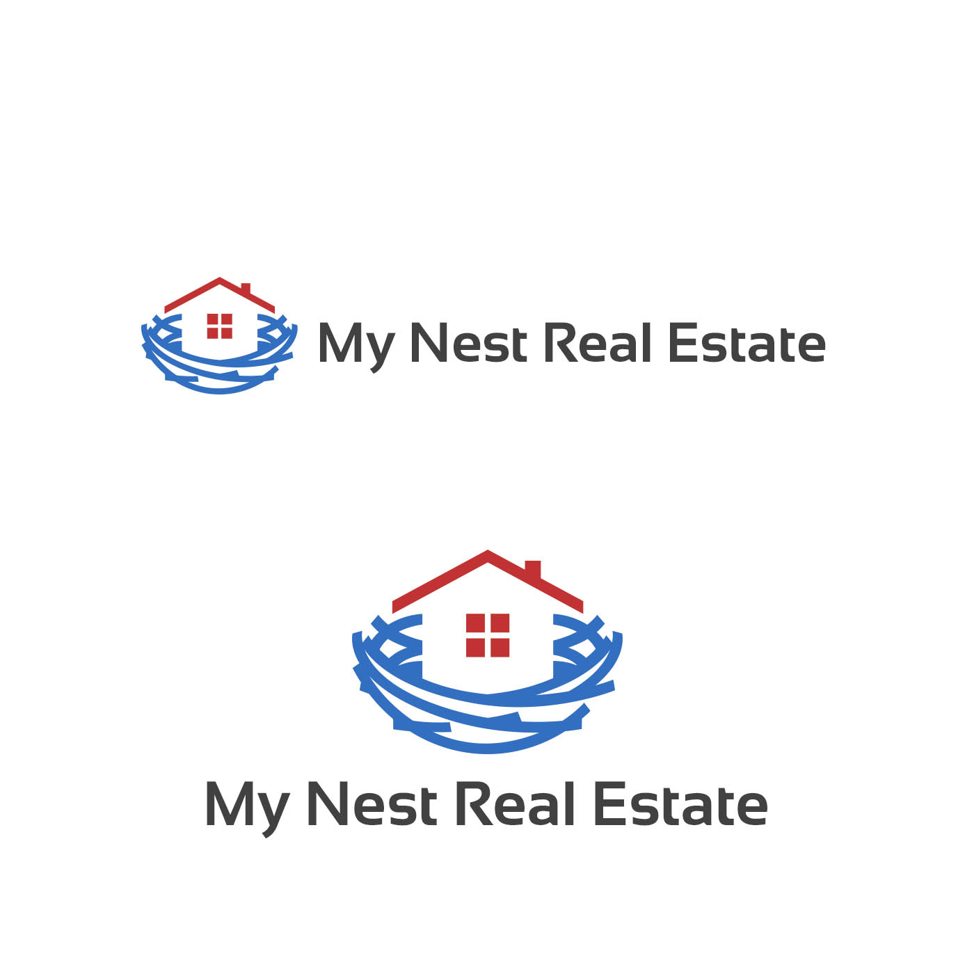 Logo Design by Abiyoso28 for My Nest Real Estate | Design #33542260
