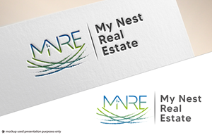 Logo Design by Rubia@ for My Nest Real Estate | Design: #33541305