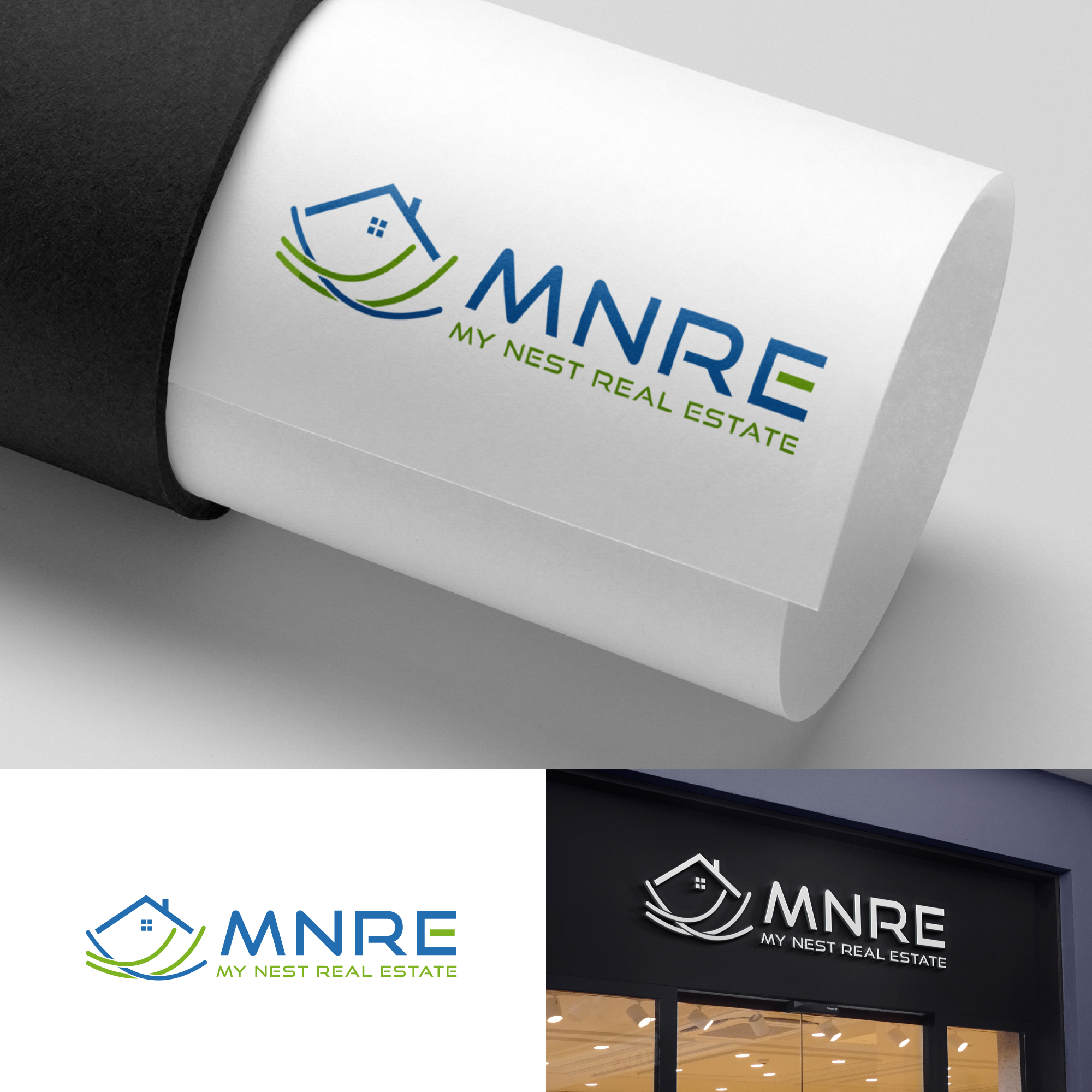 Logo Design by UMBRA Designs for My Nest Real Estate | Design #33540755