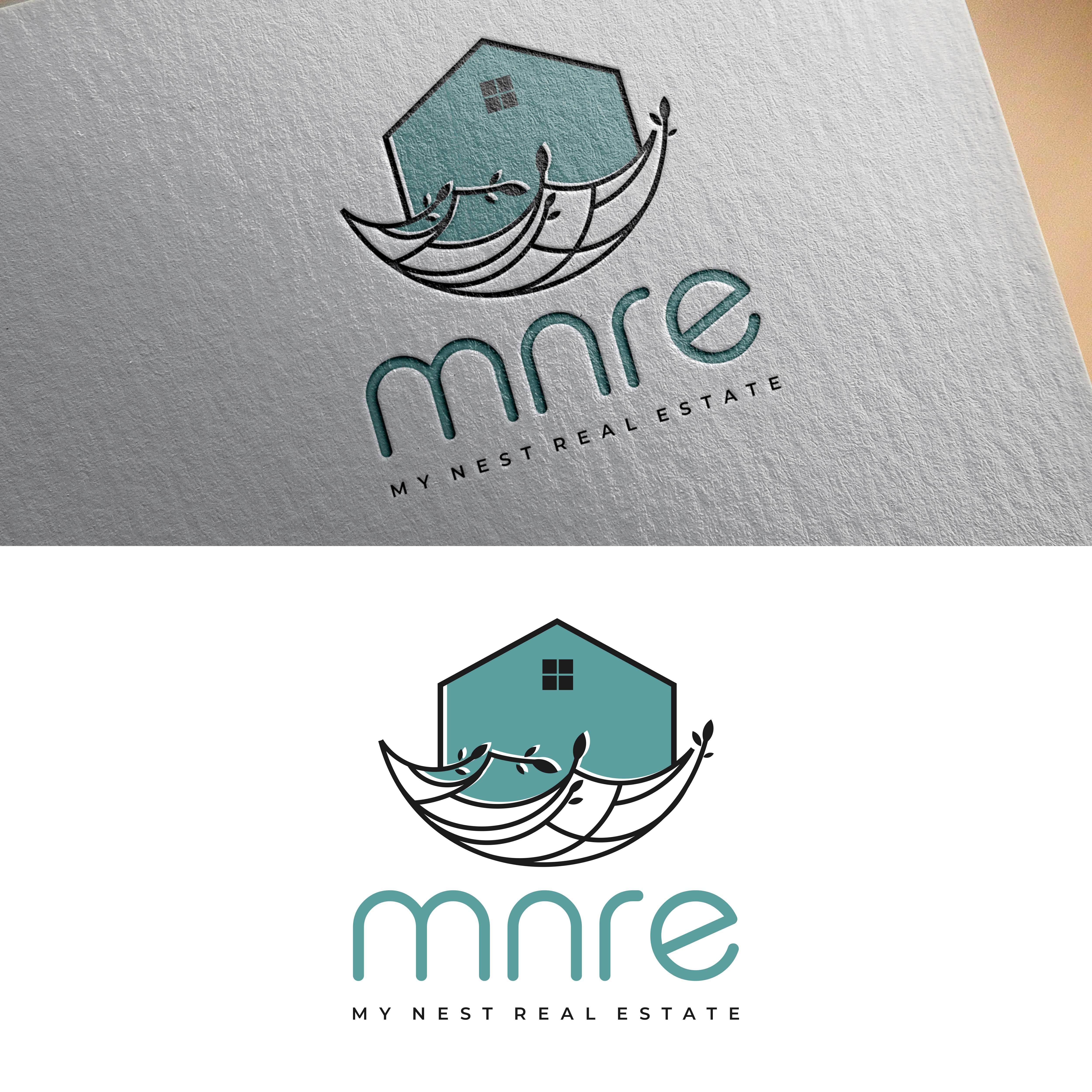 Logo Design by Smart Stuart for My Nest Real Estate | Design #33543406