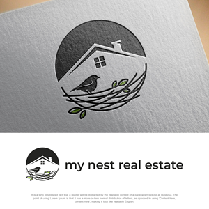 Logo Design by Smart Stuart for My Nest Real Estate | Design: #33637553