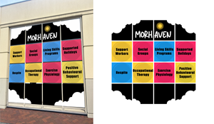 Signage Design by AHNAF_S for Morhaven Disability Services | Design: #33541322