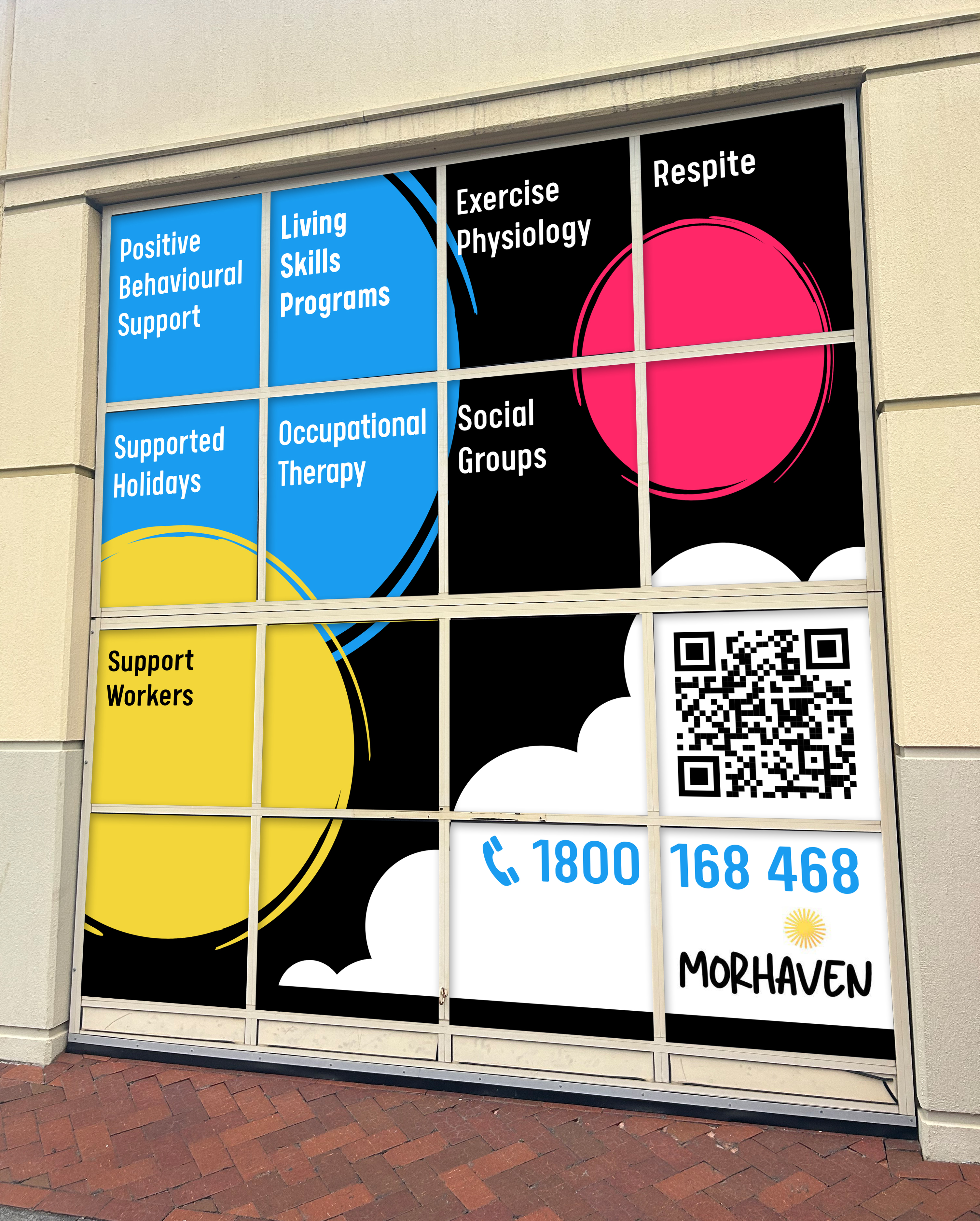 Signage Design by ArtTank for Morhaven Disability Services | Design #33597396