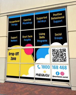 Signage Design by ArtTank for Morhaven Disability Services | Design: #33615473