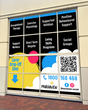 Signage Design by ArtTank for Morhaven Disability Services | Design: #33620318