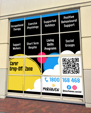 Signage Design by ArtTank for Morhaven Disability Services | Design: #33622205