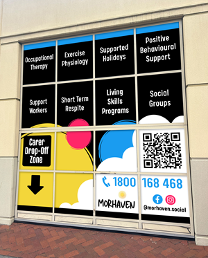Signage Design by ArtTank for Morhaven Disability Services | Design: #33653384