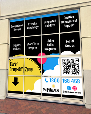 Signage Design by ArtTank for Morhaven Disability Services | Design: #33661122