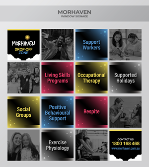 Signage Design by Impressive Solutions for Morhaven Disability Services | Design: #33556889
