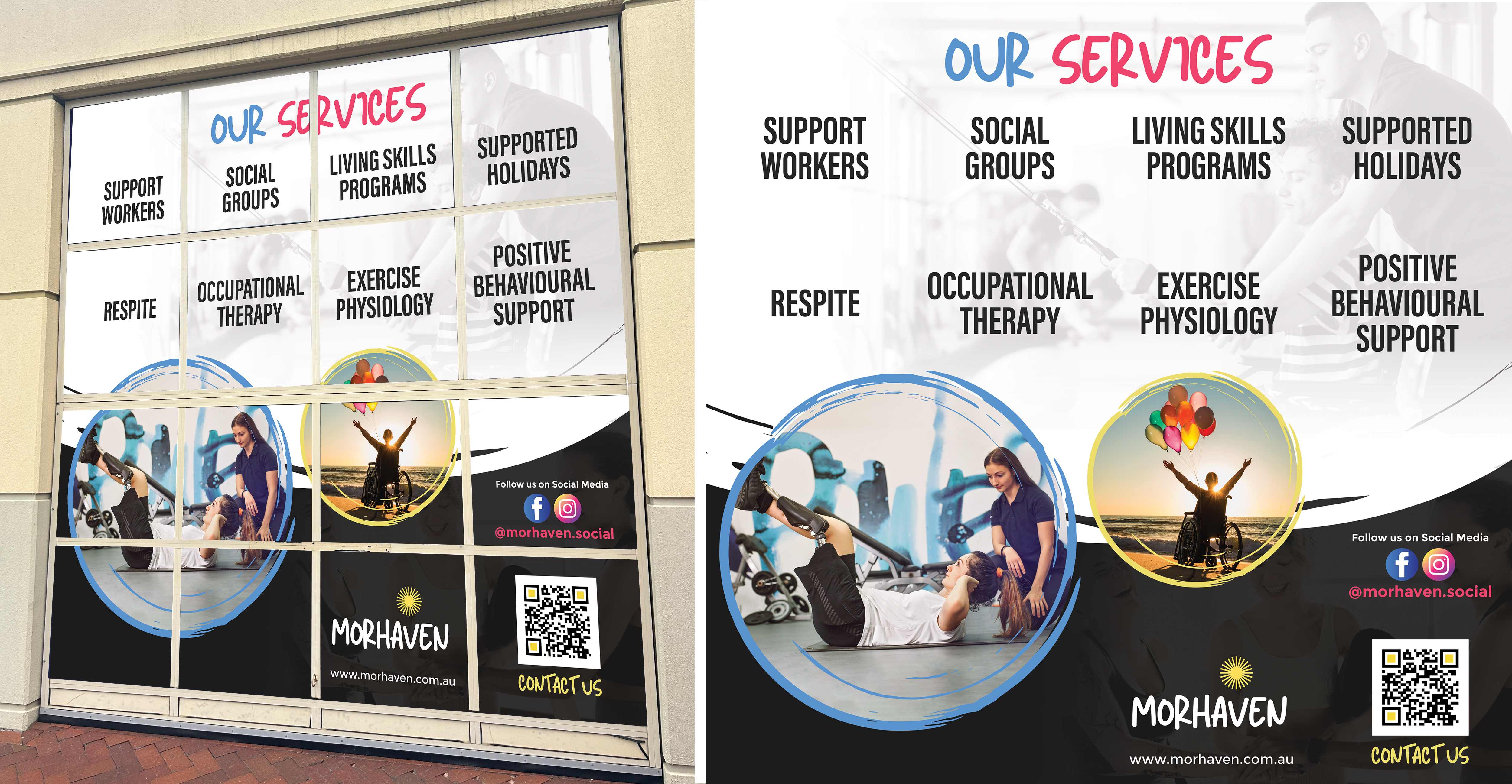 Signage Design by Impressive Designs for Morhaven Disability Services | Design #33561199